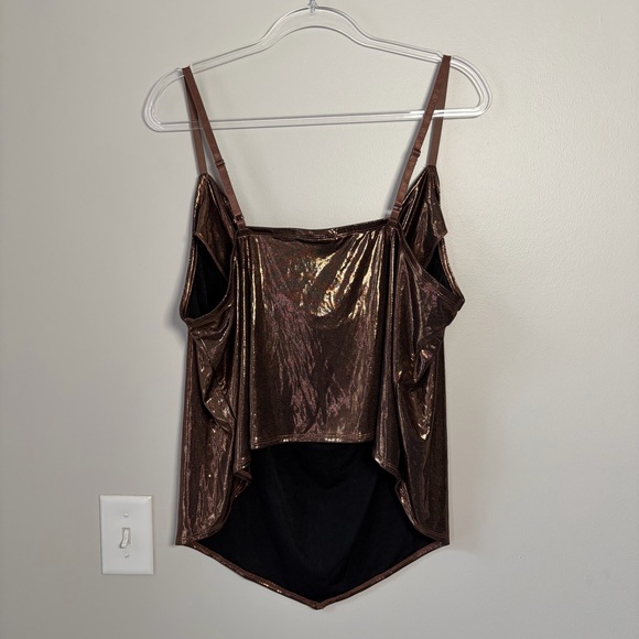 Torrid Liquid Shine Cowl Cami - Picture 4 of 8